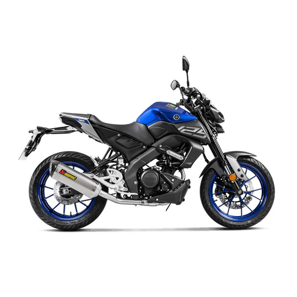 YAMAHA YZF-R125 - (2019-2020) Akrapovic Titanium Silencer Complete System - Road Legal
