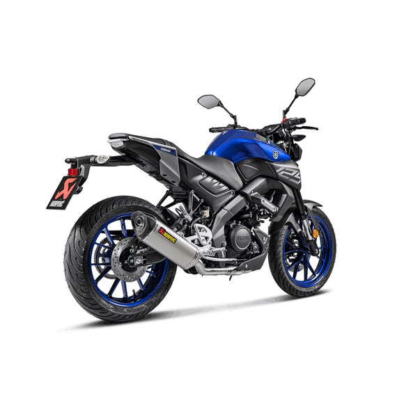 YAMAHA YZF-R125 - (2019-2020) Akrapovic Titanium Silencer Complete System - Road Legal