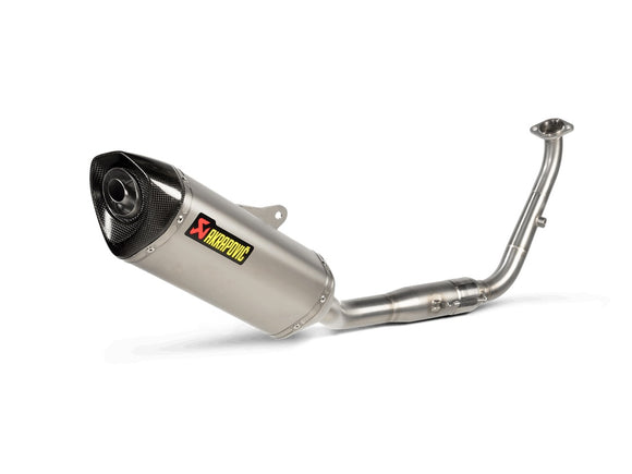 YAMAHA YZF-R125 - (2021-2024) Akrapovic Titanium Silencer Complete System - Road Legal