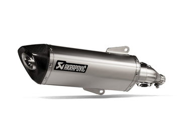 YAMAHA X Max 125 - (2022-2024) Akrapovic Stainless Slip-On Kit  - Road Legal