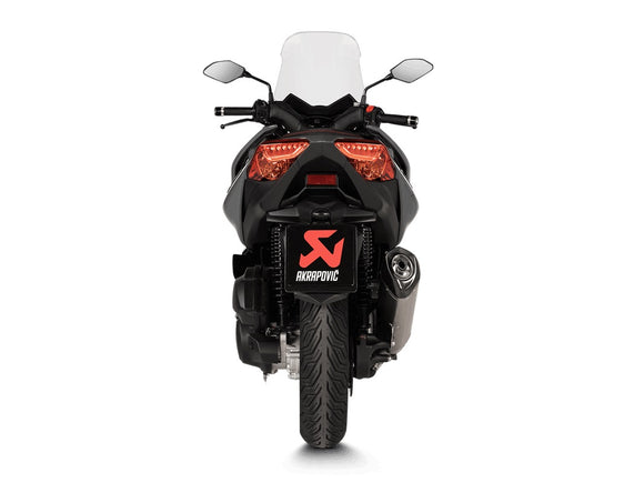 YAMAHA X Max 125 - (2022-2024) Akrapovic Stainless Slip-On Kit  - Road Legal