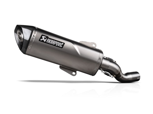 YAMAHA N-Max 125 [Nmax] - (2025-2026) Akrapovic Stainless Slip-On Kit  - Road Legal