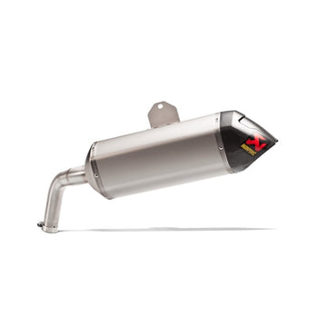 YAMAHA XT1200Z Super Tenere - (2010-2023) Akrapovic Titanium Silencer Slip-On Kit - (Carbon Outlet Cap) - Road Legal
