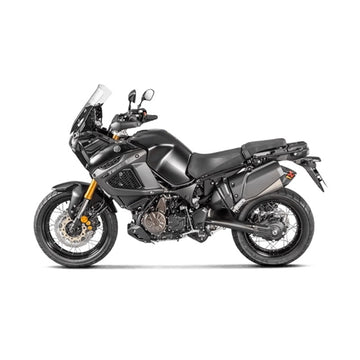 YAMAHA XT1200Z Super Tenere - (2010-2023) Akrapovic Titanium Silencer Slip-On Kit - (Carbon Outlet Cap) - Road Legal
