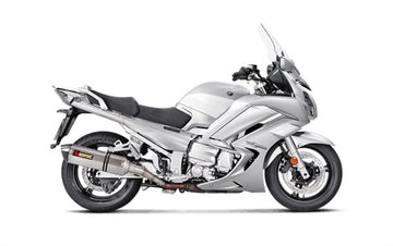 YAMAHA FJR1300 - (2003-2005) Akrapovic Titanium Silencer Slip On Kit - Road Legal