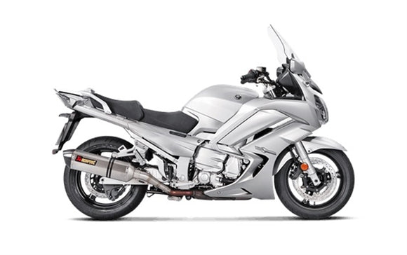 YAMAHA FJR1300 - (2003-2005) Akrapovic Titanium Silencer Slip On Kit - Road Legal