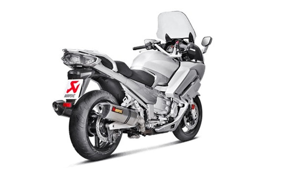 YAMAHA FJR1300 - (2003-2005) Akrapovic Titanium Silencer Slip On Kit - Road Legal