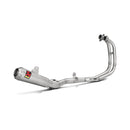 YAMAHA YZF-R3 - (2015-2018) Akrapovic Titanium Silencer Complete Stainless Race System - Moto GP Style - Race Removable Baffle