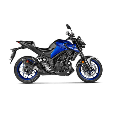 YAMAHA YZF-R3 - (2019-2021) Akrapovic Carbon Silencer Slip-On Kit - Hexagonal - Road Legal