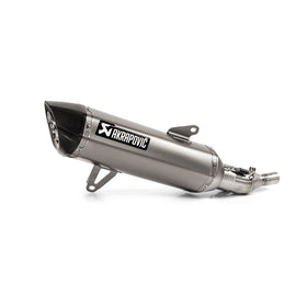 YAMAHA Tricity 300 - (2020-2020) Akrapovic Titanium Silencer Slip-On Kit - Road Legal