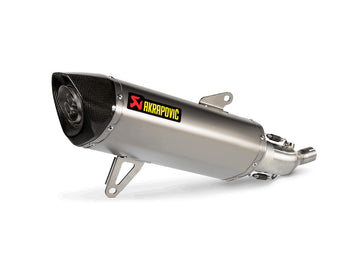 YAMAHA Tricity 300 - (2021-2024) Akrapovic Titanium Slip-On Kit  - Road Legal
