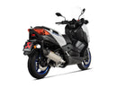 YAMAHA X Max 300 - (2021-2024) Akrapovic Titanium Slip-On Kit  - Road Legal