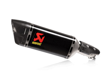 YAMAHA YZF-R3 - (2022-2026) Akrapovic Carbon Silencer Slip-On Kit - Road Legal