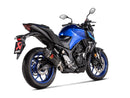 YAMAHA MT-03 - (2022-2026) Akrapovic Carbon Silencer Slip-On Kit - Road Legal