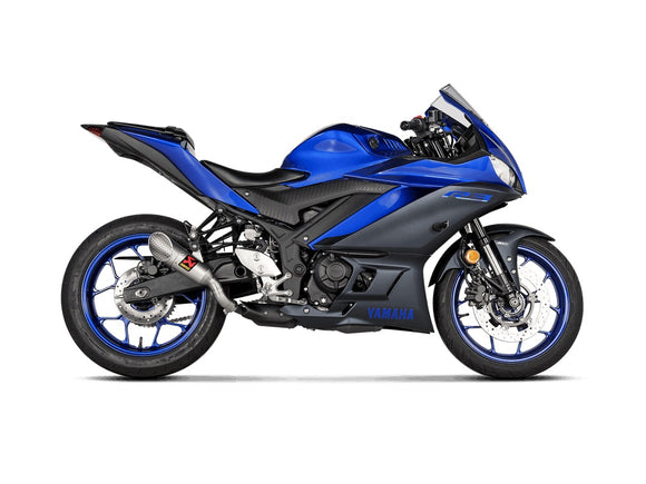 YAMAHA MT-03 - (2016-2026) Akrapovic Titanium Silencer Slip-On Kit - Moto GP Style - Race