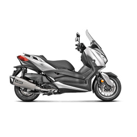 YAMAHA X Max 400 - (2018-2020) Akrapovic SP Titanium Slip-On Kit - Carbon Outlet - Road Legal Removable Baffle