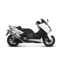 YAMAHA T Max - (2008-2016) Akrapovic Titanium Silencer Complete 2-2-1 Conical System - Race Removable Baffle