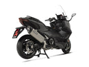YAMAHA T Max - (2025-2026) Akrapovic Titanium Silencer Complete 2-2-1 Conical System - Road Legal
