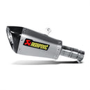 YAMAHA YZF-R6 - (2017-2020) Akrapovic Titanium Silencer Slip-On Kit - Race Removable Baffle