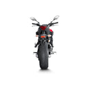 YAMAHA Tracer 7 / GT - (2020-2024) Akrapovic Titanium Silencer Stainless 2-1 System - Removable Baffle