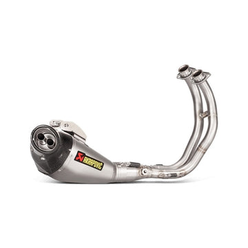 YAMAHA XSR700 - (2016-2020) Akrapovic Titanium Silencer Stainless 2-1 System - Road Legal