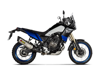 YAMAHA Tenere 700 - (2019-2026) Akrapovic Titanium Silencer Slip-On Kit - Road Legal