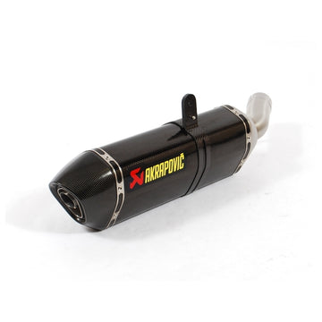 YAMAHA FZ8 / Fazer 800 - (2010-2015) Akrapovic Carbon Silencer Slip-On Kit  - Hexagonal  - Road Legal Removable Baffle