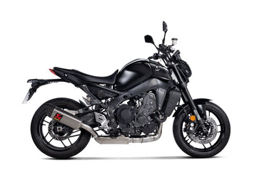 YAMAHA MT-09 - (2021-2023) Akrapovic Titanium Silencer Stainless 3-1 System - Road Legal
