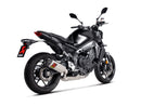 YAMAHA MT-09 - (2021-2023) Akrapovic Titanium Silencer Stainless 3-1 System - Road Legal