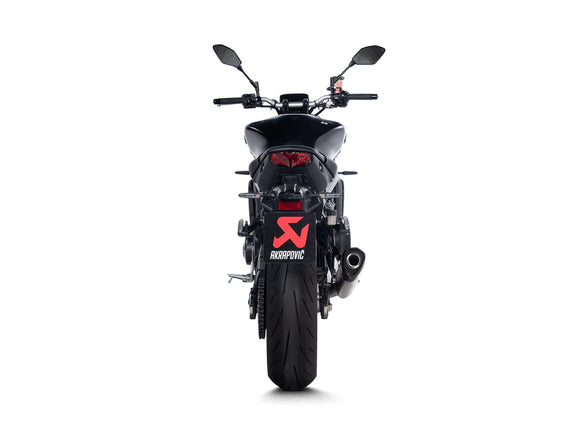 YAMAHA MT-09 - (2021-2023) Akrapovic Titanium Silencer Stainless 3-1 System - Road Legal