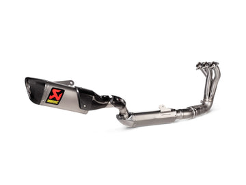 YAMAHA Tracer 9 / GT / GT+ - (2021-2024) Akrapovic Titanium Silencer Stainless 3-1 System - Road Legal