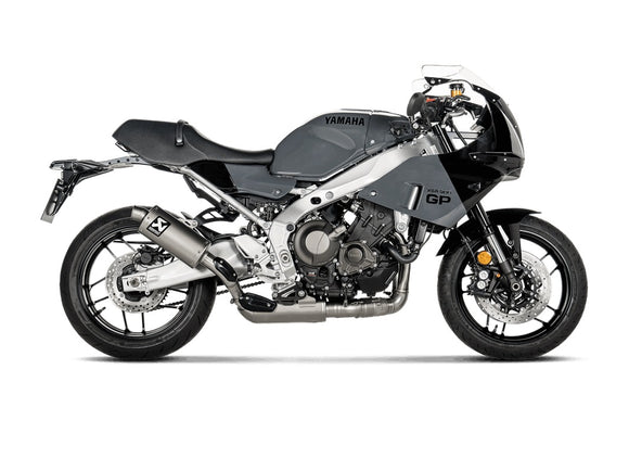 YAMAHA XSR900 GP - (2024-2026) Akrapovic Titanium Silencer Stainless 3-1 System - Road Legal