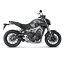 YAMAHA MT-09 - (2013-2020) Akrapovic Carbon Silencer 3-1 Race System - (Must Remove Centre Stand) - Hexagonal - Race Removable Baffle
