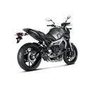 YAMAHA MT-09 - (2013-2020) Akrapovic Carbon Silencer 3-1 Race System - (Must Remove Centre Stand) - Hexagonal - Race Removable Baffle