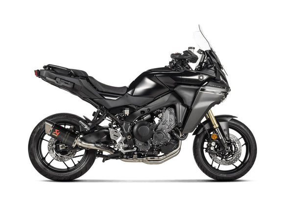 YAMAHA Tracer 9 / GT - (2024-2025) Akrapovic Carbon Silencer 3-1 Race System - Race Removable Baffle