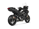 YAMAHA Tracer 9 / GT - (2024-2025) Akrapovic Carbon Silencer 3-1 Race System - Race Removable Baffle