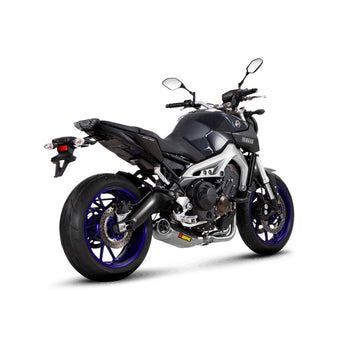 YAMAHA MT-09 - (2017-2020) Akrapovic Titanium Silencer Stainless 3-1 System - Removable Baffle