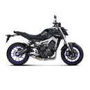 YAMAHA Tracer 900 / GT - (2015-2020) Akrapovic Titanium Silencer Stainless 3-1 System - Removable Baffle