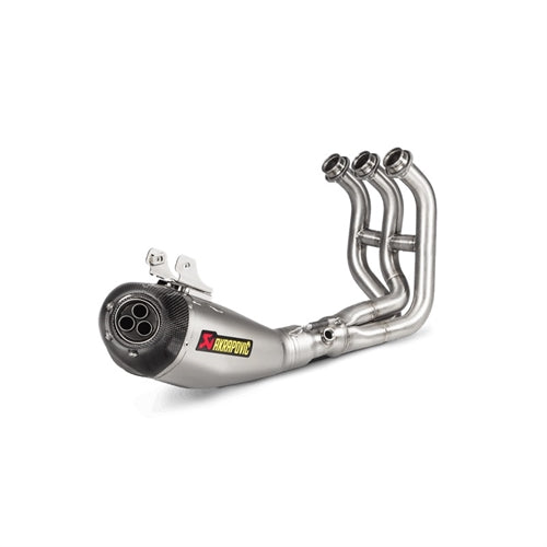 YAMAHA MT-09 - (2013-2020) Akrapovic Titanium Silencer Stainless 3-1 System - Road Legal
