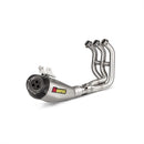 YAMAHA MT-09 - (2013-2020) Akrapovic Titanium Silencer Stainless 3-1 System - Road Legal