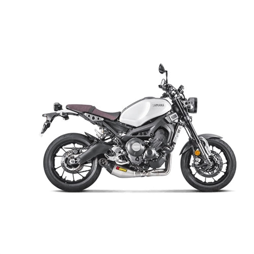 YAMAHA MT-09 - (2013-2020) Akrapovic Titanium Silencer Stainless 3-1 System - Road Legal