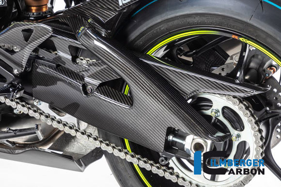 SUZUKI GSX-R1000 (2017-2022) Ilmberger Carbon Swingarm Cover (Left) - Gloss Finish
