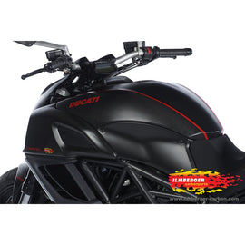 DUCATI Diavel 1200 (2011-2019) Ilmberger Carbon Tank Side Panel (Left) - (Matt Finish)