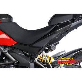 DUCATI Multistrada 1200 / S (2010-2012) Ilmberger Carbon Underseat Side Panels Left (Gloss Finish)