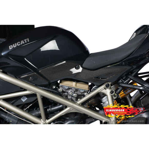 DUCATI 848 Streetfighter (2012-2015) Ilmberger Carbon Underseat Side Panels Left