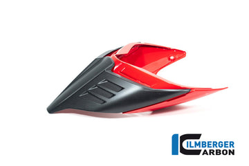 DUCATI Panigale V4 / S / R (2018-2024) Ilmberger Carbon Red Vented Seat Cover Gloss