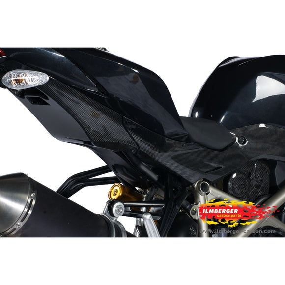 DUCATI 848 Streetfighter Evo Corse (2012-2015) Ilmberger Carbon Rear Undertray