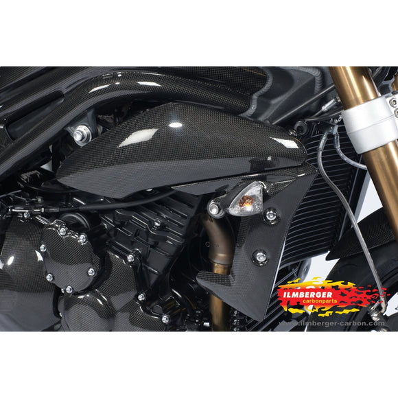 TRIUMPH Speed Triple 1050 (2011-2015) Ilmberger Carbon Side Panel above Watercooler (Right)