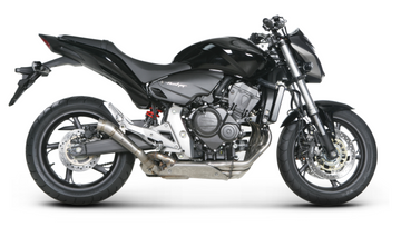 HONDA CB600 Hornet - (2007-2014) Akrapovic Titanium Silencer Slip-On Kit - Megaphone - Race Removable Baffle