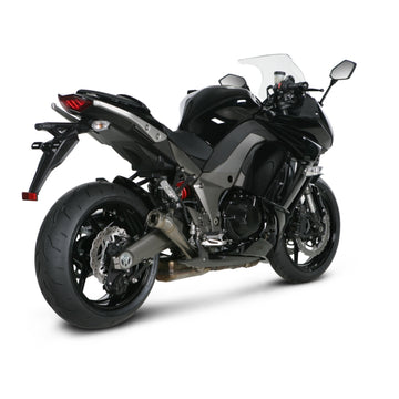 KAWASAKI Z1000 - (2010-2013) Akrapovic Titanium Silencer Slip-On Kit - (Pair) Megaphone Style - Race Removable Baffle